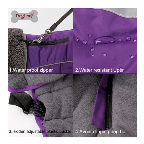 Doglemi Ropa Para Perro Invierno 41cm L Dif. Colores Mas Envio 3