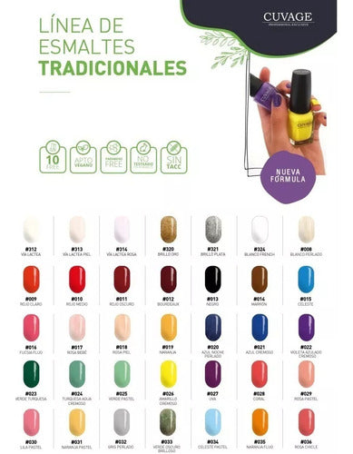 Cuvage Nail Polish Traditional No TACC Pro Keratine C Color #083 Madagascar Pink 2