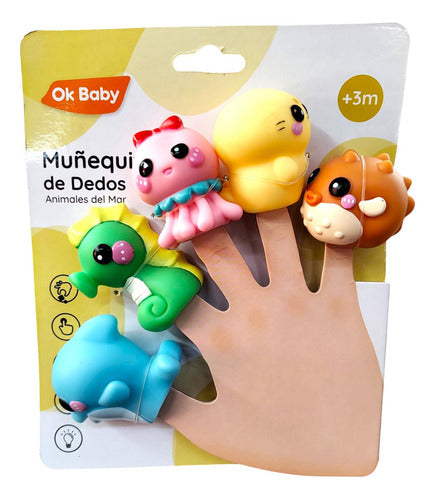 Titere De Dedos Para Bebes Muñecos Del Mar Tun Tunishop 0