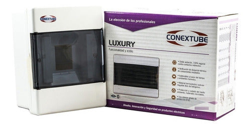 Conextube Luxury 4 Module IP40 Exterior Box with Fume Door 0