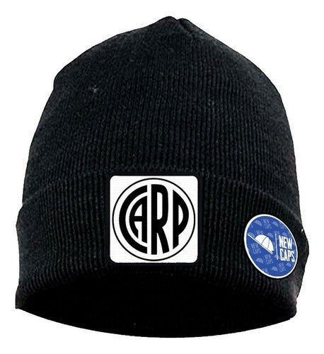 Newcaps Wool Logo Patch Black River La Banda Caps 0