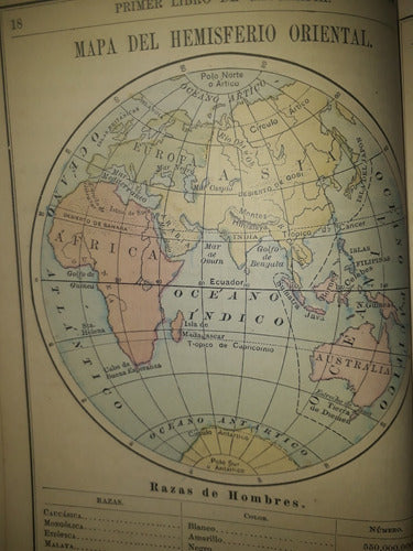 Primer Libro De Geografía De Smith Geografía Elemental 1880 6