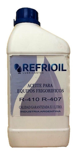 Aceite Para Equipos Frigoríficos R410 R407 1l  Refrigeración 0