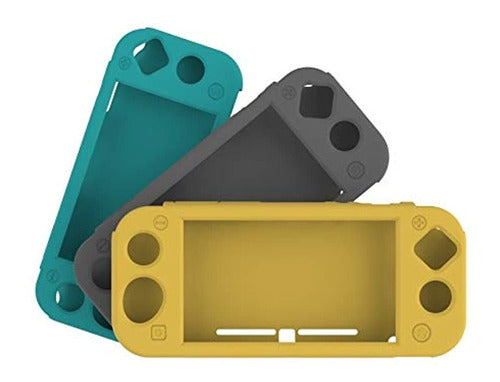 Echzove Turquoise Silicone Case for Nintendo Switch Lite 1