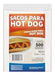 Kit Saco Plástico Embalagem Hot Dog Lanche 1000un 23x14cm 1