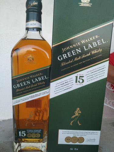 Whisky Johnnie Walker Green Label 15 Años 0