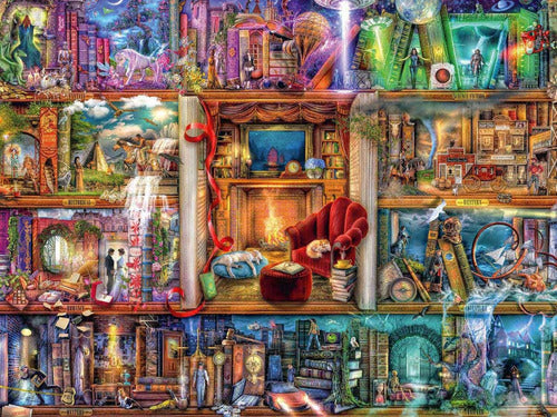 Ravensburger Puzzle La Gran Biblioteca 1500 Pcs 1