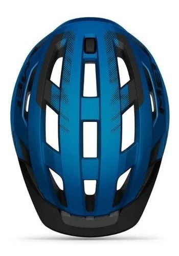 MET Allroad Helmet with Visor and Rear Light - MTB Road Cycling 3