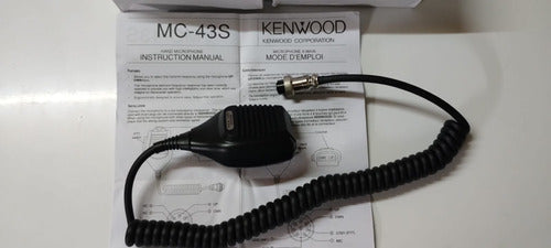 Kenwood MC-43S Handheld Microphone, 8-Pin Round Plug 1
