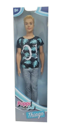 Importadora Sudamericana Thiago Articulated Doll Blue Shirt Grey Pants 1