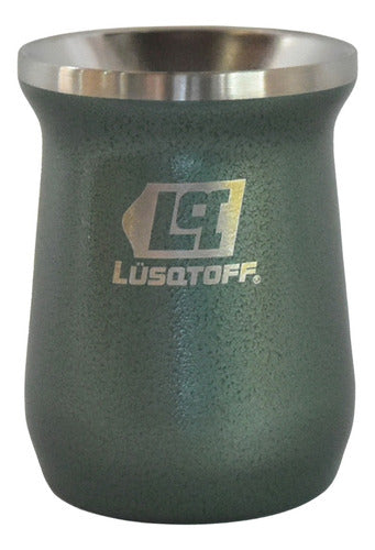 Lüsqtoff 1L Thermos Mate Kit with Stainless Steel Mate and Straw 6