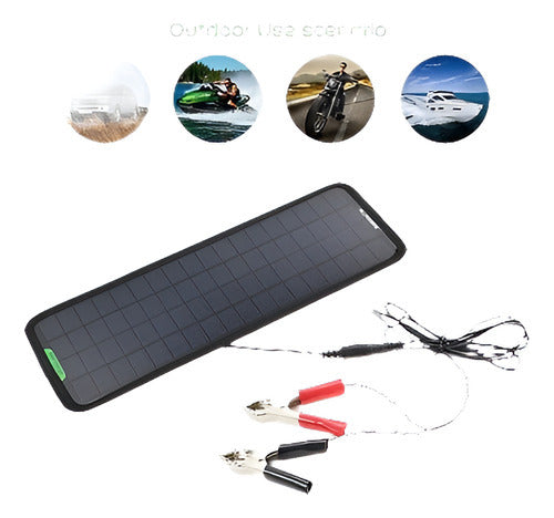 5w Panel Solar Portable Kit Alimentación Batería Cargador Pa 1