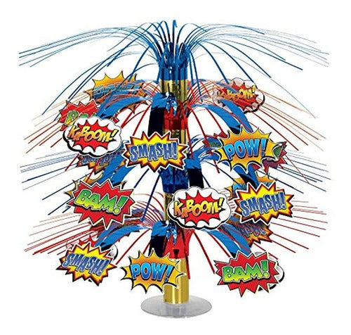 Beistle Hero Cascade Centerpieces, 18 , Multicolor 0