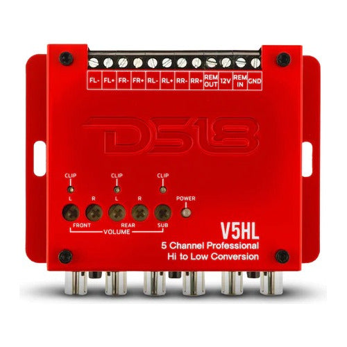 DS18 V5HL 5-Channel Impedance Adapter Converter Preamp 0