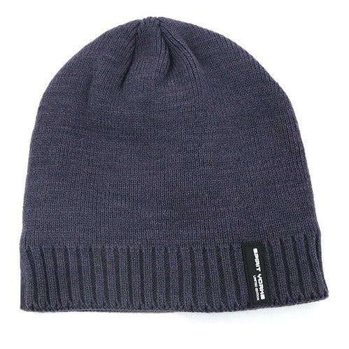 Winter Knit Plain Wool Hat Unisex with Polar Interior 57