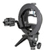 Godox Flash Speedlite Bracket + Adapter for 4 Flashes 3