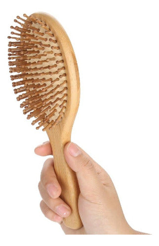 Jessamy Small Size Bamboo Hair Brush 0