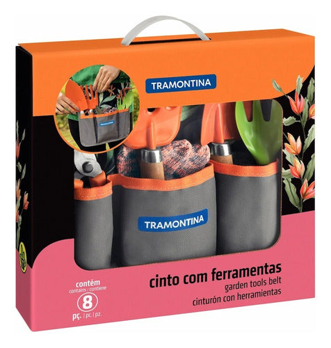 Tramontina Garden Tool Belt Kit 8 Pcs 1