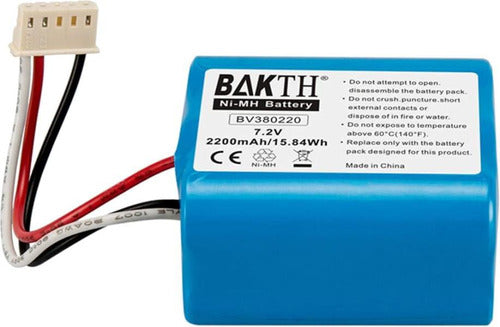 Batería Bakth 2200mah 7,2v P/ Irobot Braava 300, Menta 5200 3