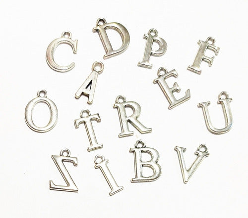 10 Letter Charms Metal Letter Charms 0