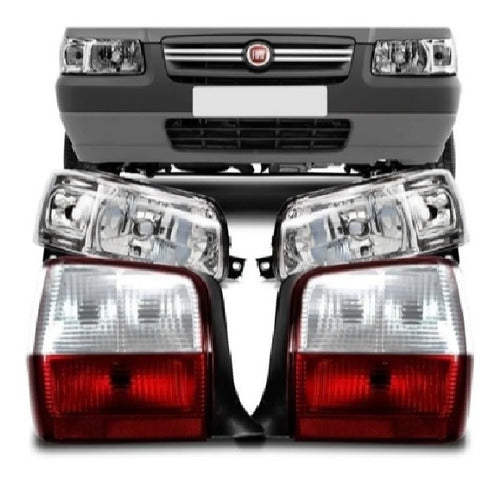 FITAM/LAM Fiat Uno Fire Optical Kit + Original Rear Lights 2004/2014 0