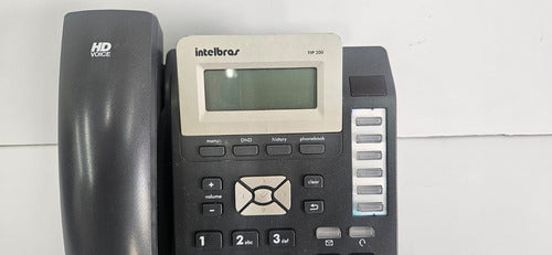 Aparelho Telefone Ip Modelo Tip 200 Intelbras Usado 1