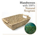 Homestead Natural Seagrass Baskets with Wooden Handles 2