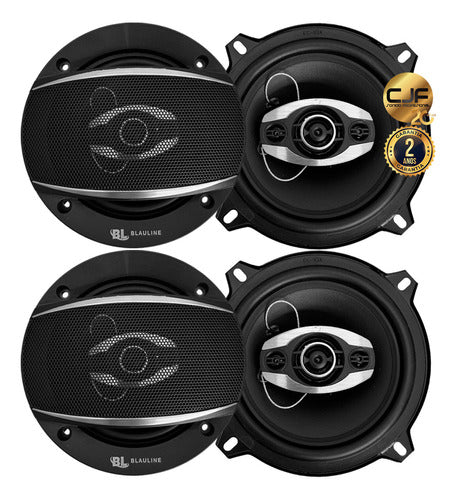 Blauline 5.25" 4-Way Speakers for Renault Sandero & Symbol - 200W 4V CJF 0