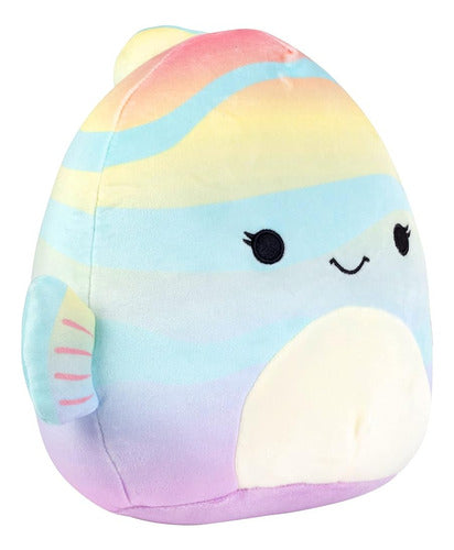 Squishmallows 8  Canda The Rainbow Fish - Official Kellytoy 2