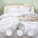 PHF Cotton Waffle Duvet Cover Queen Size, Ultra Soft Cotton 4