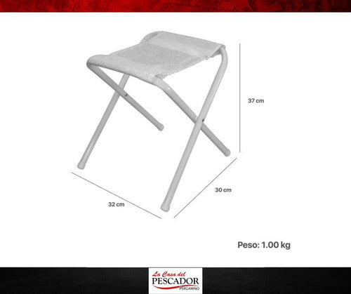 Sportsman Folding Scissor Stool for Camping 7