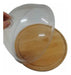 Krea Bamboo Display Plate with Acrylic Dome for Cakes, Cookies, Cheeses 1