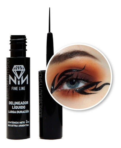 Nathacha Nina Fine Line Ultra Fine Liquid Eyeliner 0