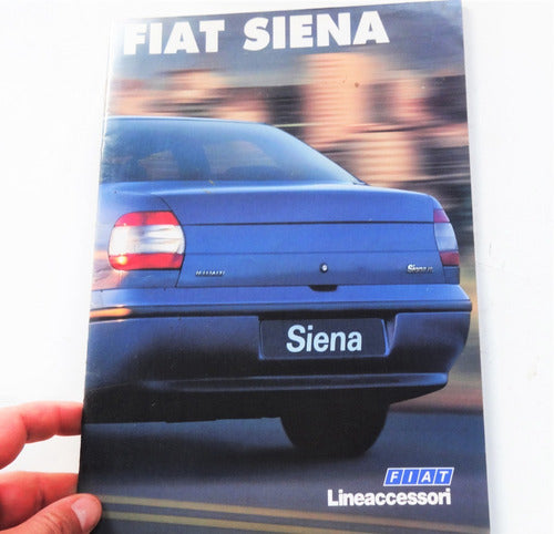 Fiat Siena Accessory Catalog Brochure Vintage Car Advertising Pamphlet 0