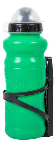 SuzkiCenter Caramañola Verde Sport 600cc Con Tapa + Soporte Universal 0