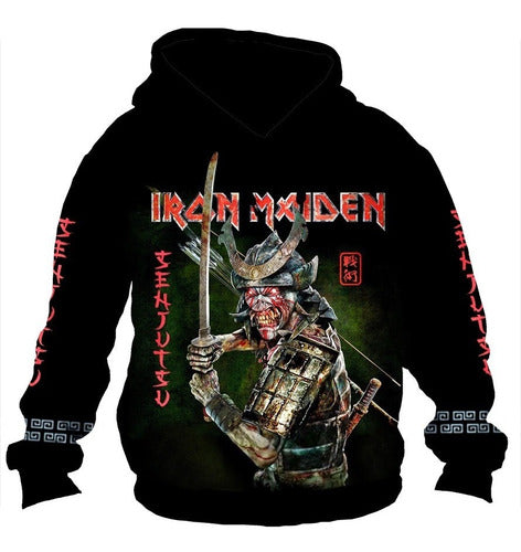 ZT Indumentaria Buzo O Campera Capucha Zt-bczt-0841 - Iron Maiden Senjutsu 0