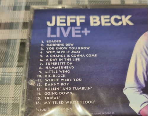 Jeff Beck - Live + Cd News #cdspaternal 2