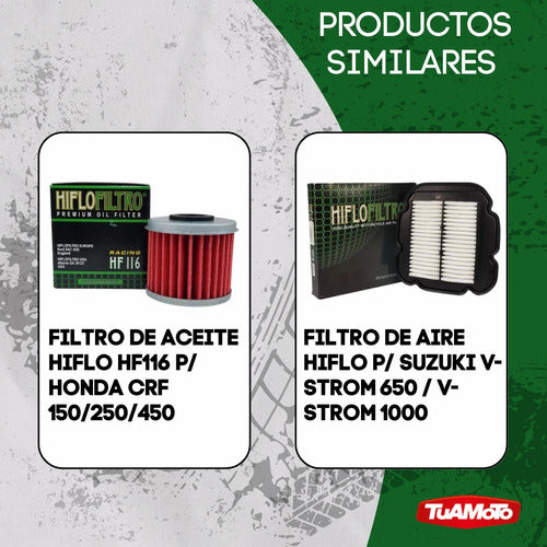 HIFLO Filtro De Aceite HF303 P/ Kawasaki Versys / Ninja 300 7