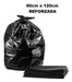 Pack of 10 Reinforced 90x120cm Trash Bags 0
