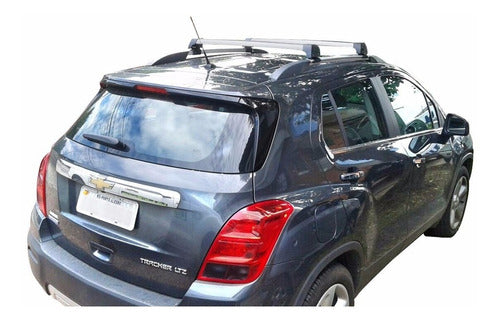 Chevrolet Tracker Roof Bars in Natural Aluminum 0