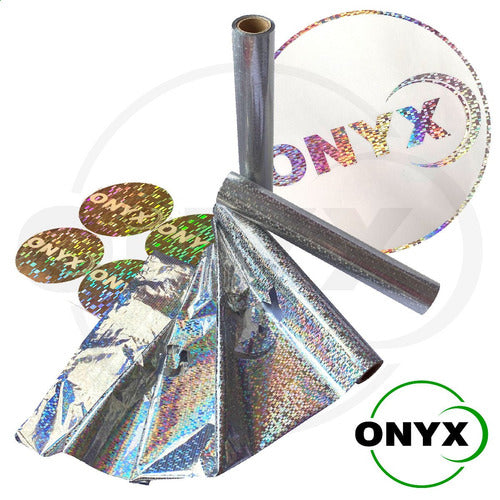 Foil Hot Stamping Digital Onyx Roll 50m X 25cm Holographic 0