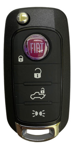 Keyfad SIP22 Keyfob 4-Button Pickup Remote Key Shell 0