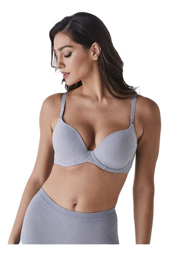 Liz Push Up Underwire Bra with Detachable Straps 51805 Lumiere 0