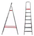 Lüsqtoff Aluminum Home Ladder ESL215-77 2