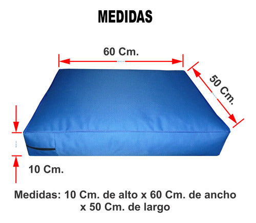 Nuestros Bartulos Dog Bed Mattress Antidesgarro 60x50x10 Cm 7