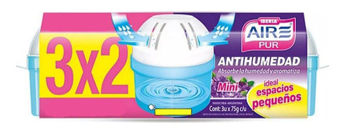 Antihumidity Air Freshener Deodorant 3 X 2 Absorbs Moisture 3x2 0