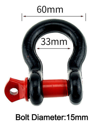 Remoção De Shackle.ring Bow Shackle Isolator.pack.accesorio 4