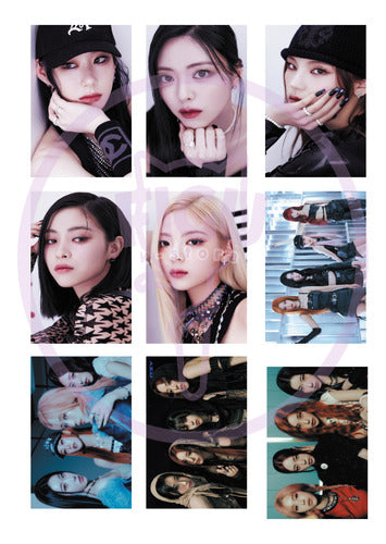 ITZY Photocards Fanmade X 10 Un 1