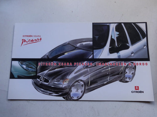 Vintage Citroen Xsara Picasso Advertising Brochure - Unused 0