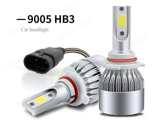 Super Led Con Conector Hb3 8000k + Instalación Básica 1